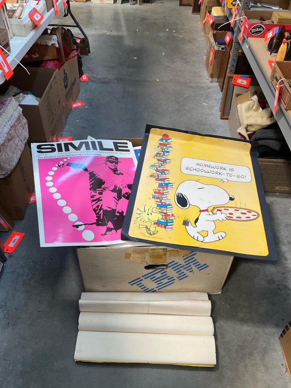 Assorted classroom educational posters & charts