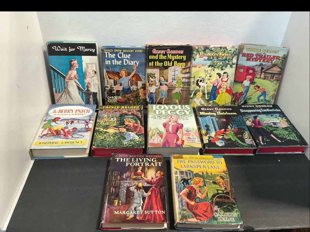 Juvenile mystery & fiction hardcover books