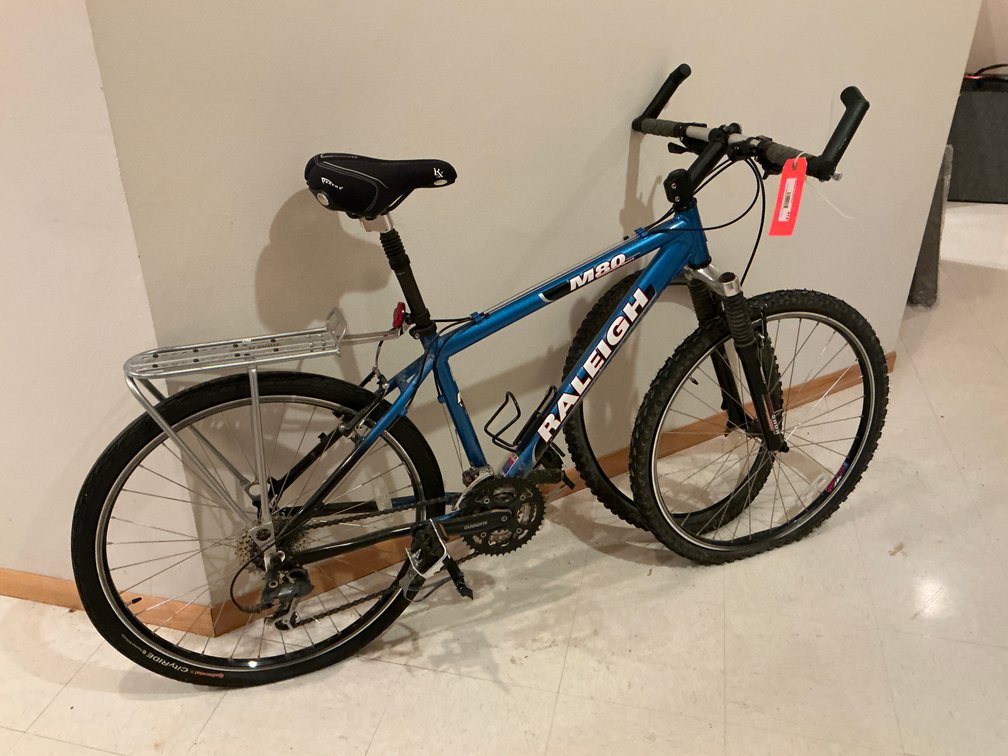 Raleigh M80 Mountain Sport 16 in mountain bike - Basement