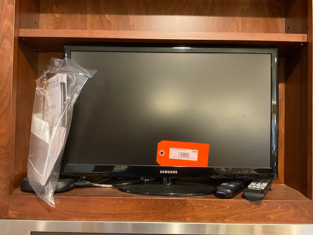 Samsung flat screen television with stand & remotes - Kitchen Main Level