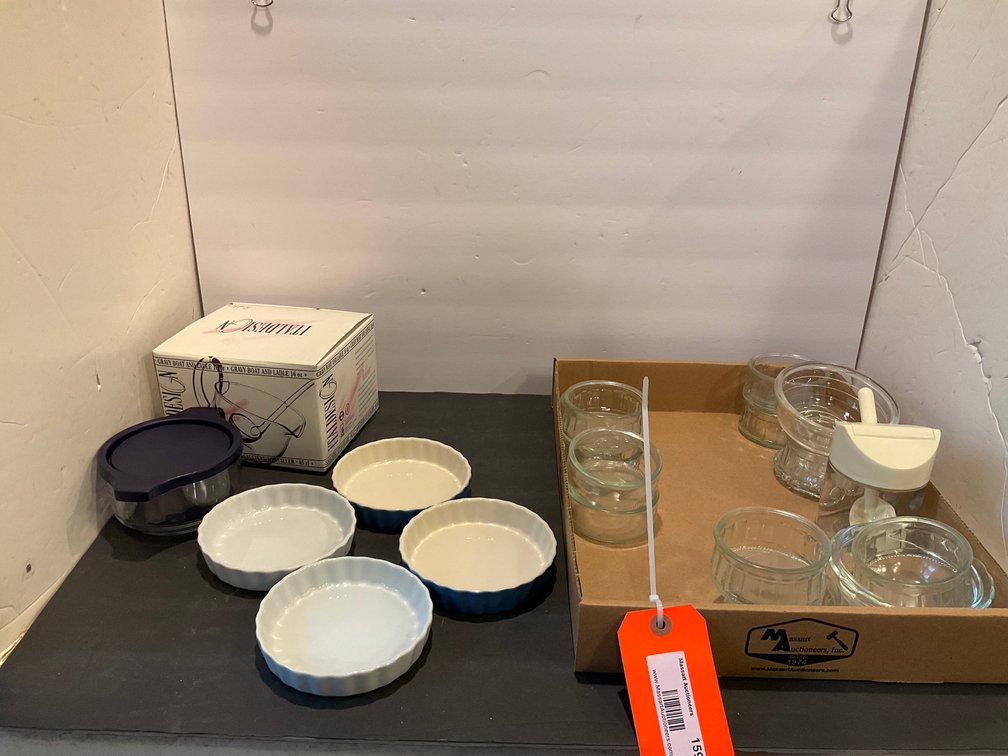 Glass ramekins, ceramic tart dishes, bowls & more - Kitchen Main Level