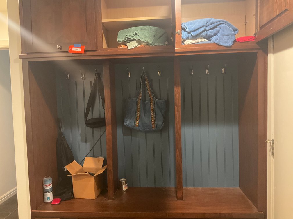 Contents of lockers = Assorted bags & miscellaneous items - Entry Off Garage Main Level