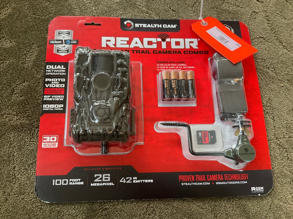 Stealth Cam Reactor cellular trail camera combo - Living Room Main Level