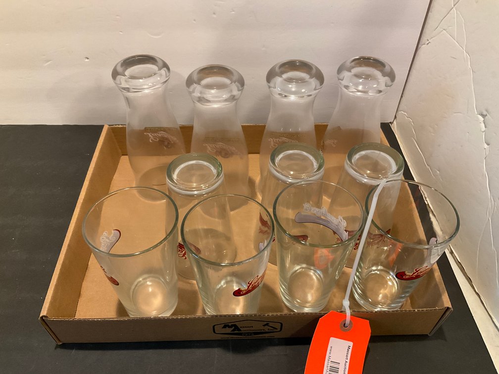 Assorted Leinenkugel's beer glasses - Kitchen Main Level