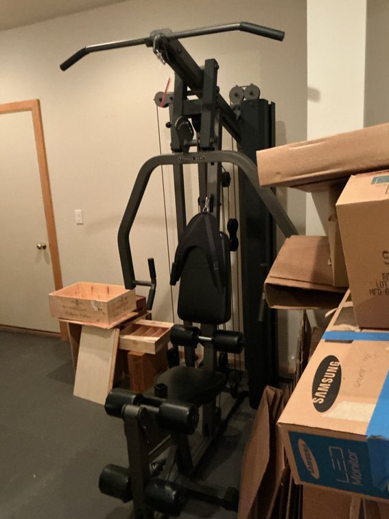 Fitness Gear multi-station home gym weight machine - Basement