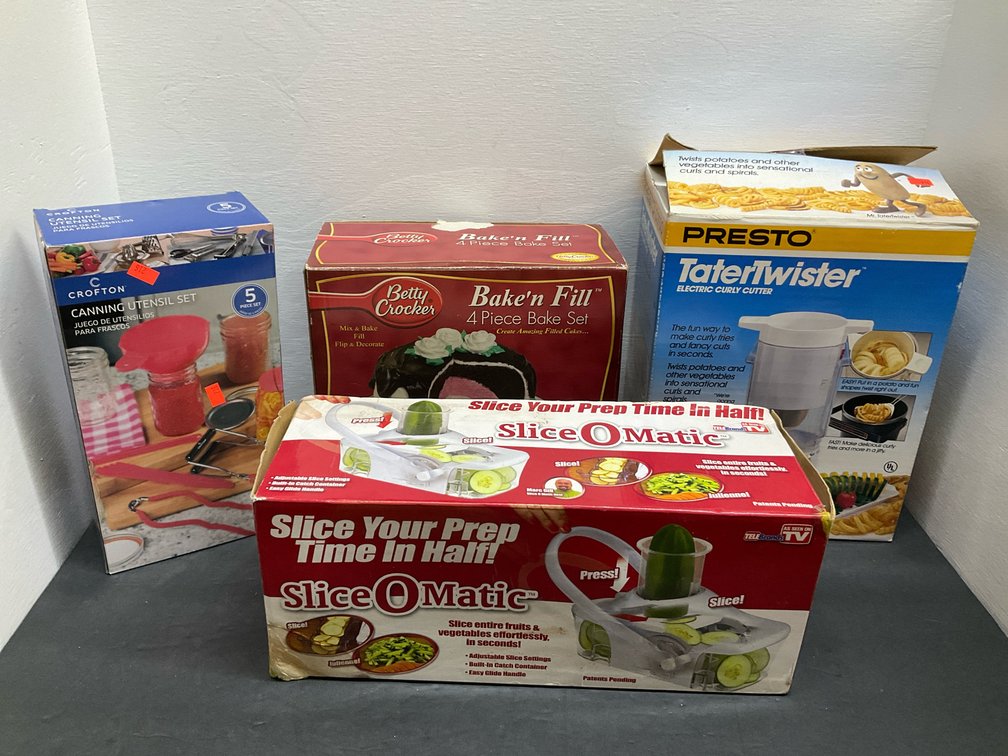Group of kitchen gadgets & utensils