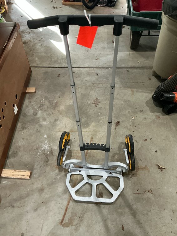 UpCart folding stair-climbing hand truck - Garage
