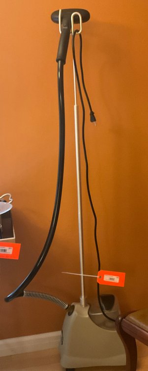 Upright garment steamer with pole & hose - Dining Room Main Level