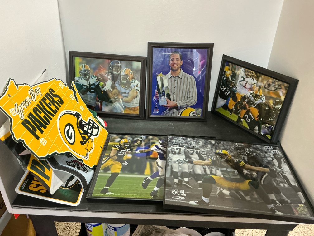 Green Bay Packers framed photos, signs & memorabilia