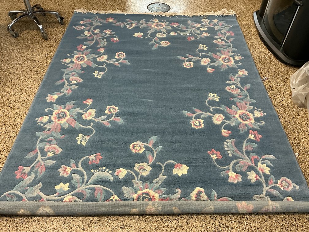 Area rug 67x96”