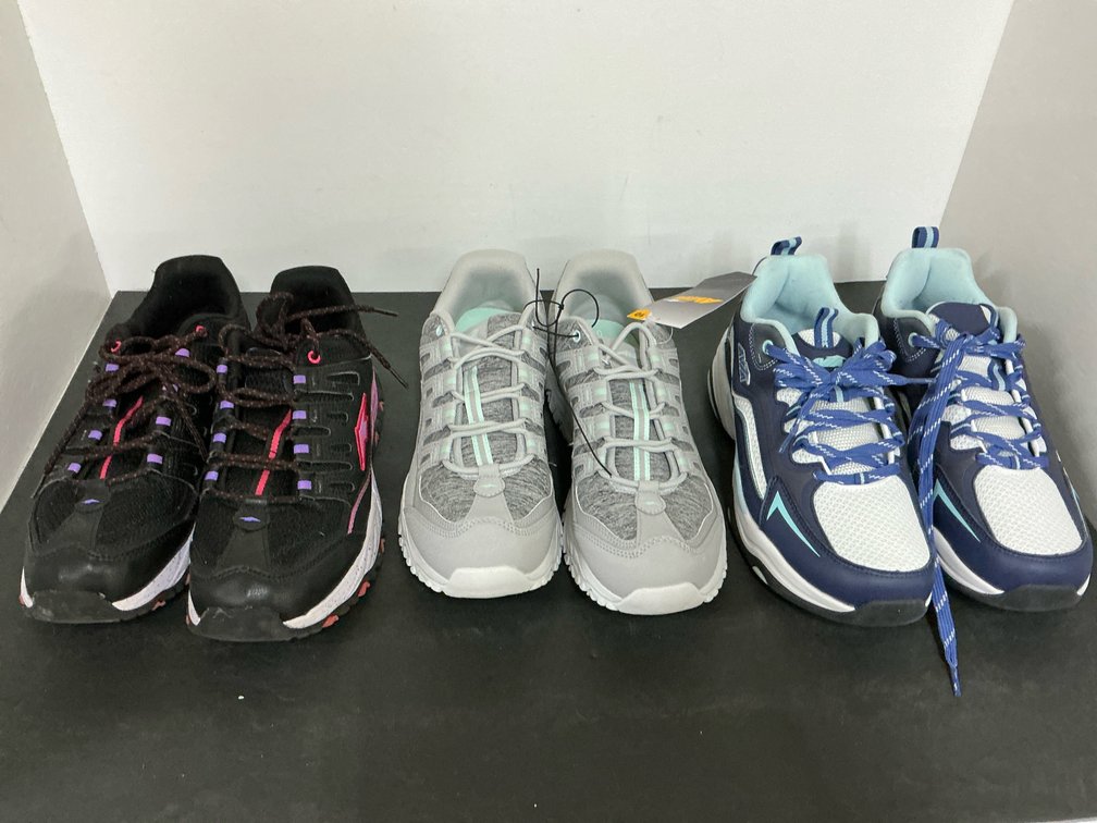 3 pairs of Avia women's athletic shoes size 10