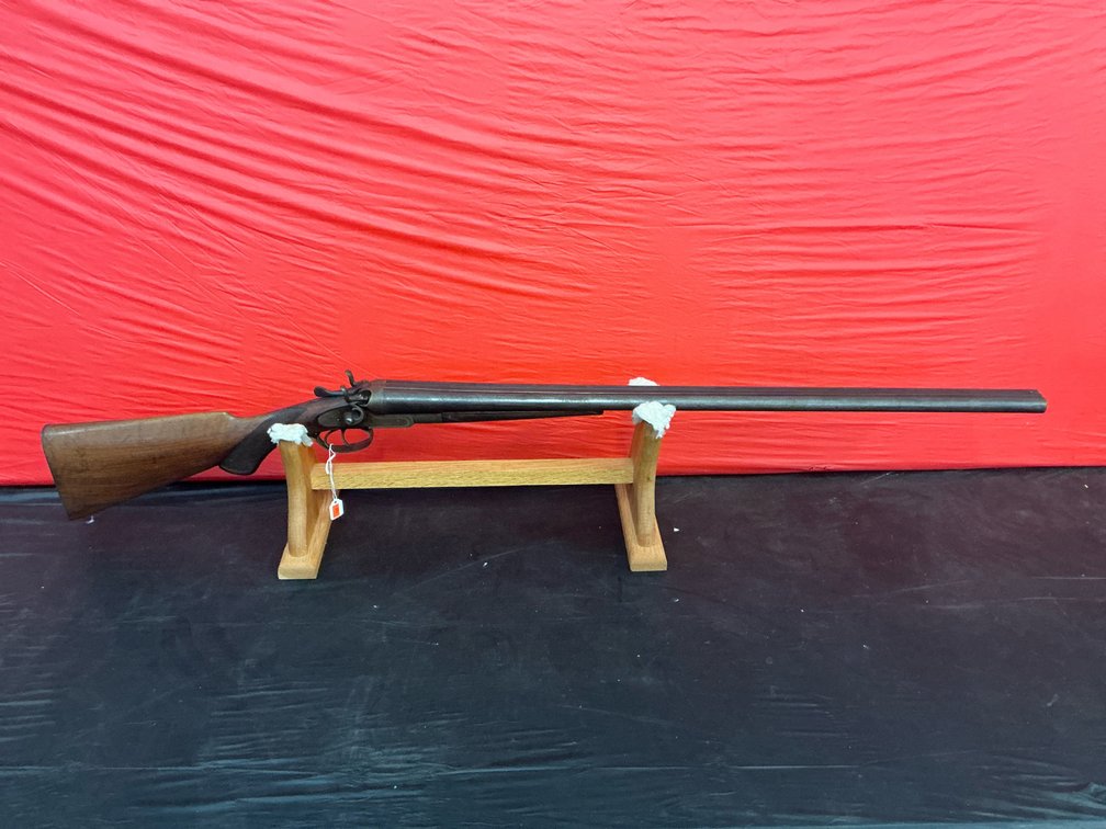 Pritz Laff Model 415 12 gauge double barrel shotgun S/N NO # present