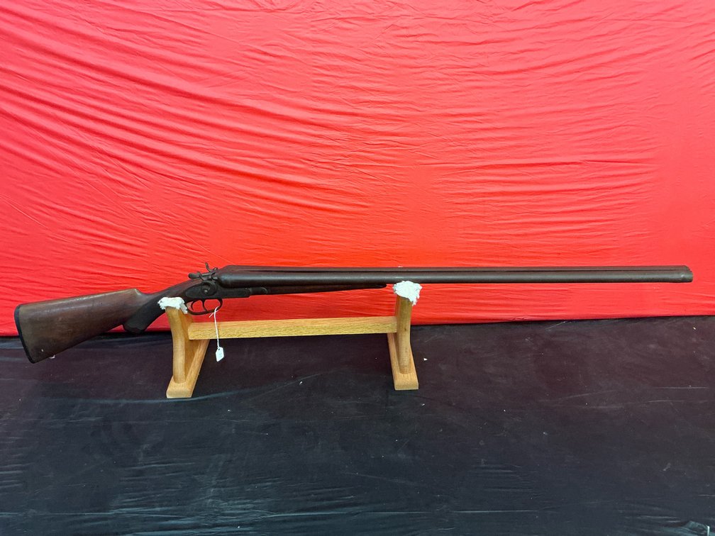 H.E. Meriden 12 gauge double barrel shotgun S/N NO # present