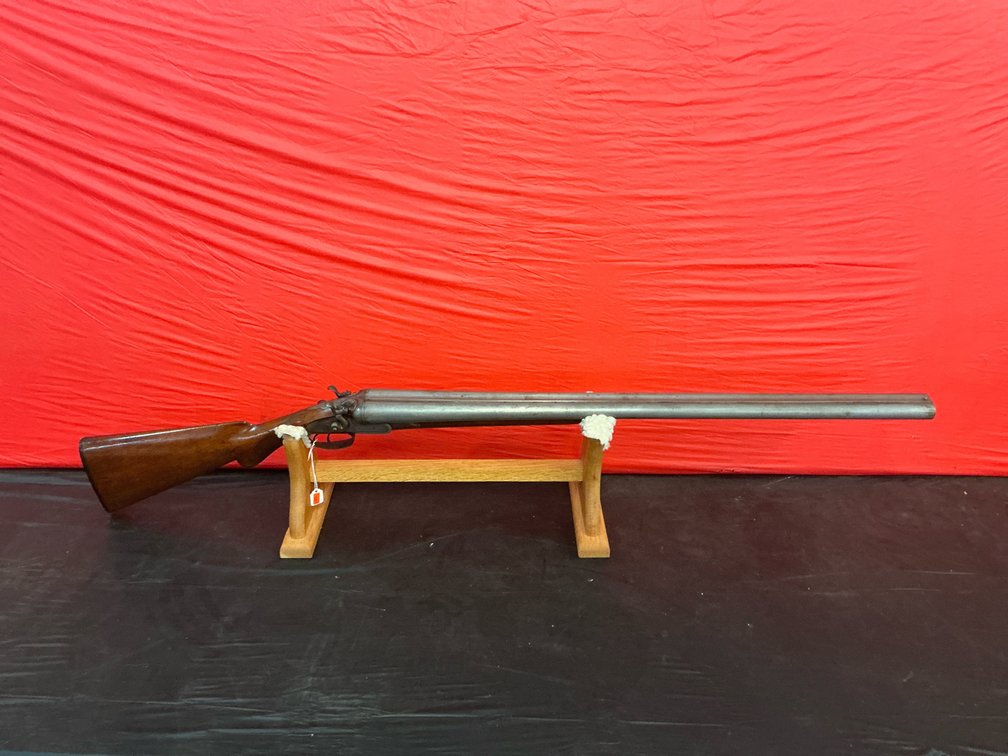 W.H James double barrel shotgun S/N NO # present