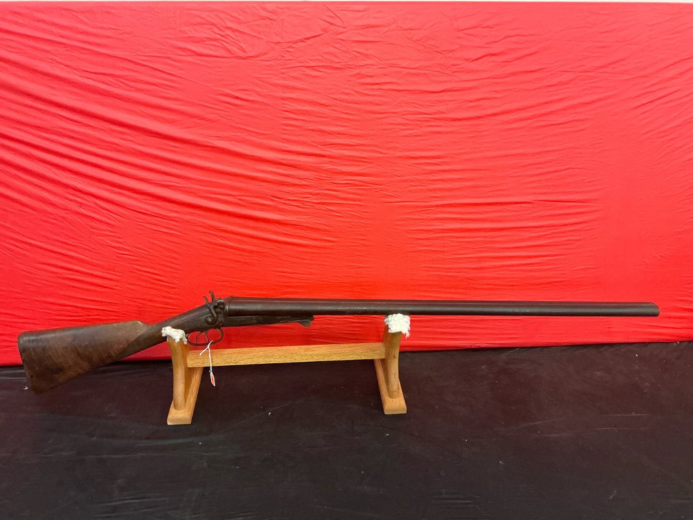 12 gauge double barrel shotgun S/N NO # present