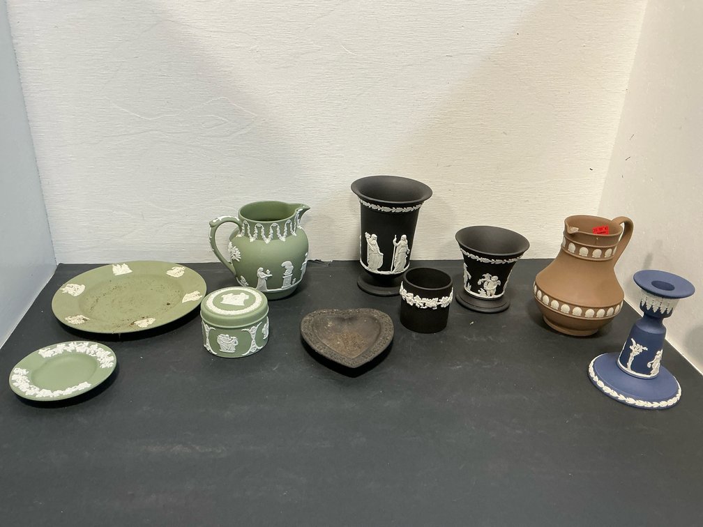Wedgwood jasperware pottery collection