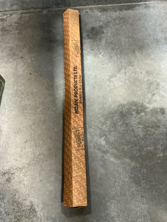 Hoan black metal offset flat bar with box