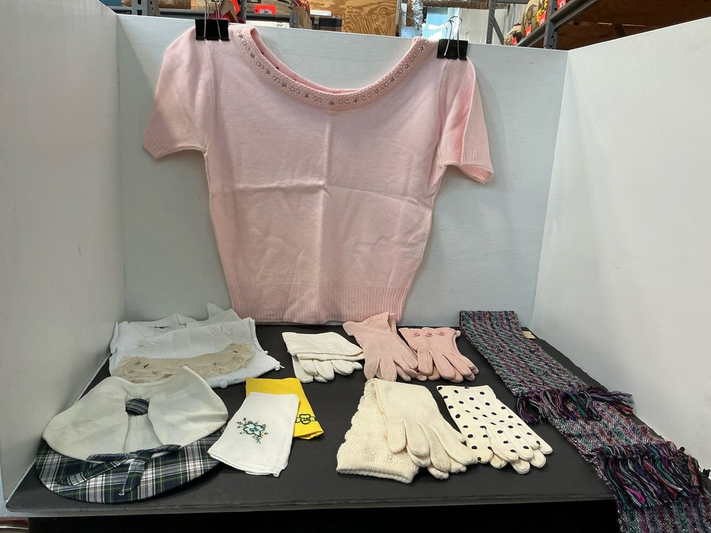 Grouping of women's apparel, gloves & accessories