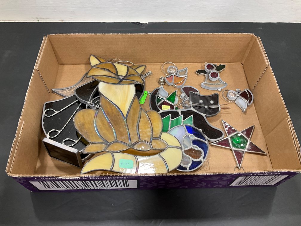Stained glass suncatchers & ornaments