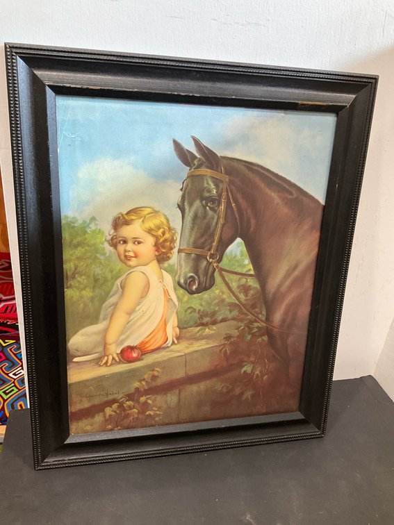 Adelaide Hiebel "The Temptress" framed print