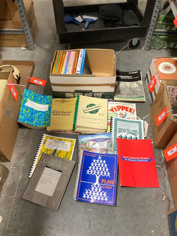 Grouping of educational & teacher resource books