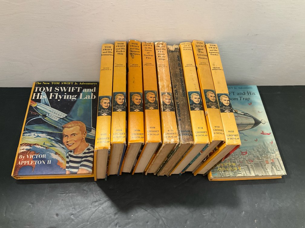 Grosset & Dunlap Tom Swift Jr. hardcover books