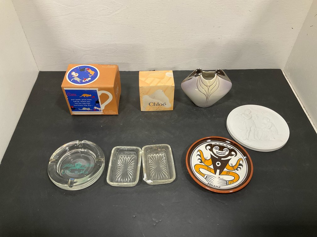 Decorative ceramics, glassware, candle & more