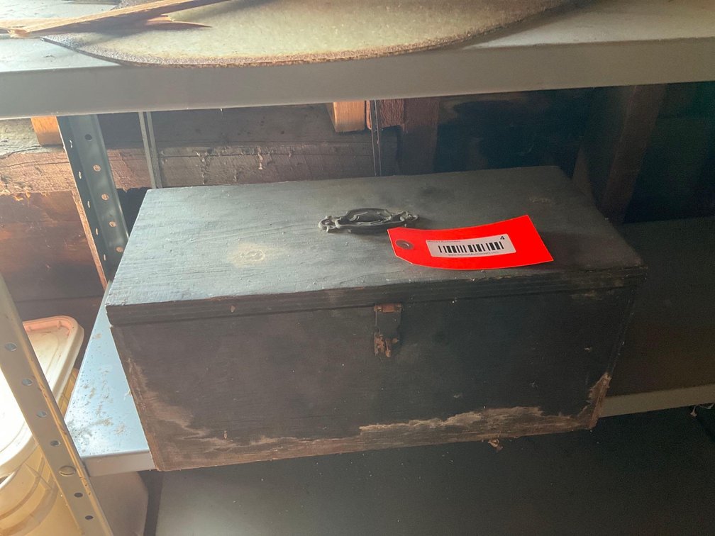 Wood hinged box-Attic