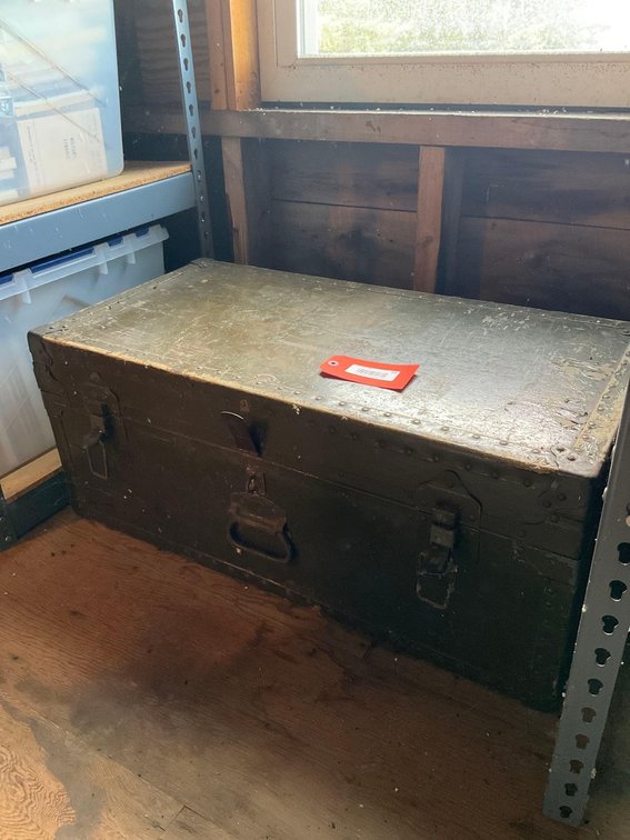 Hinged box with insert 32x16x13”-Attic