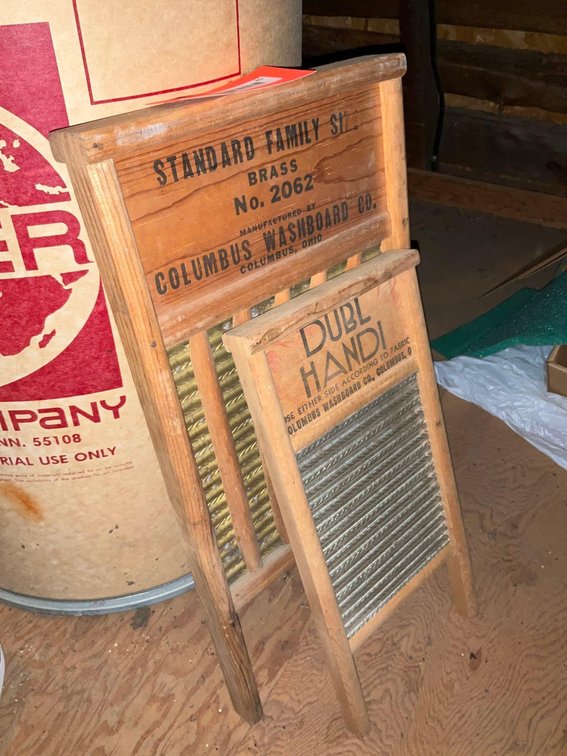 2 washboards-Attic 