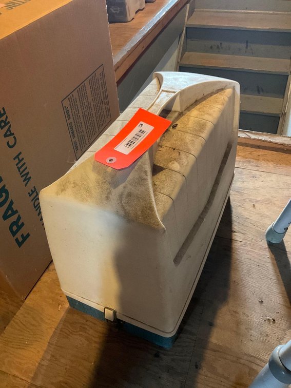 White sewing machine-Attic