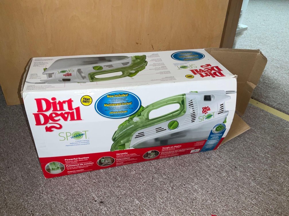 Dirt Devil scrubber-Upstairs