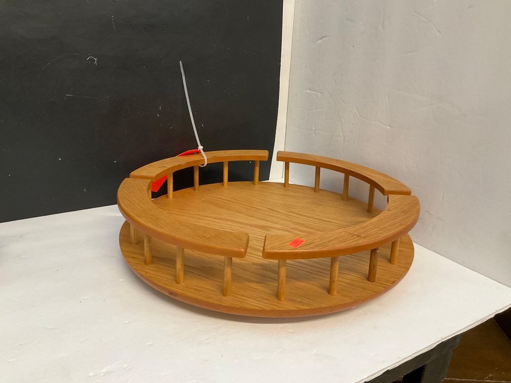 Musical Santa water ball & lazy Susan 