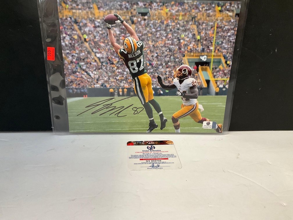 Signed Nelson photo 