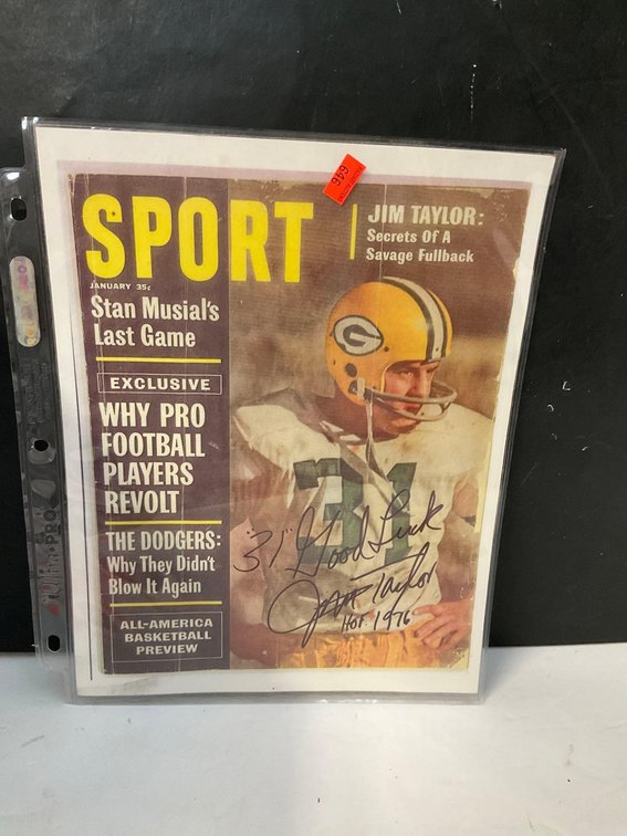 Jim Taylor signature 