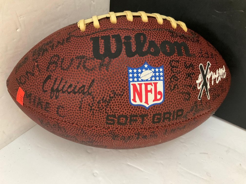 Signed football 