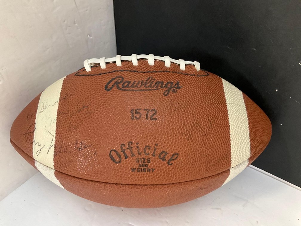 Signed football 