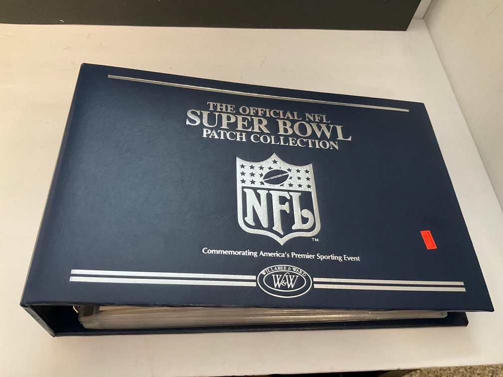 Super Bowl patch collection 