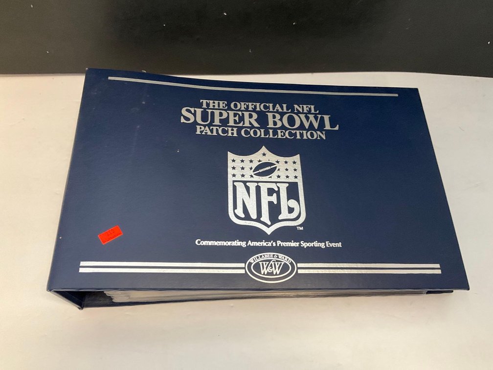 Super Bowl patch collection 