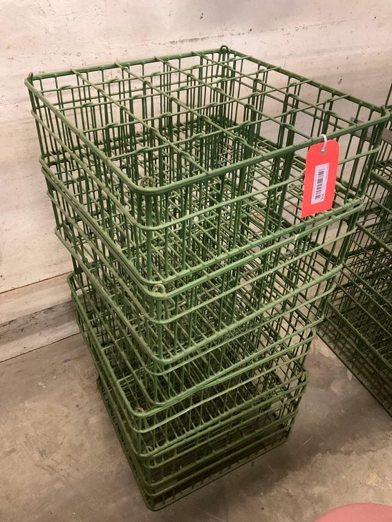 Sani stack dishwasher crates
