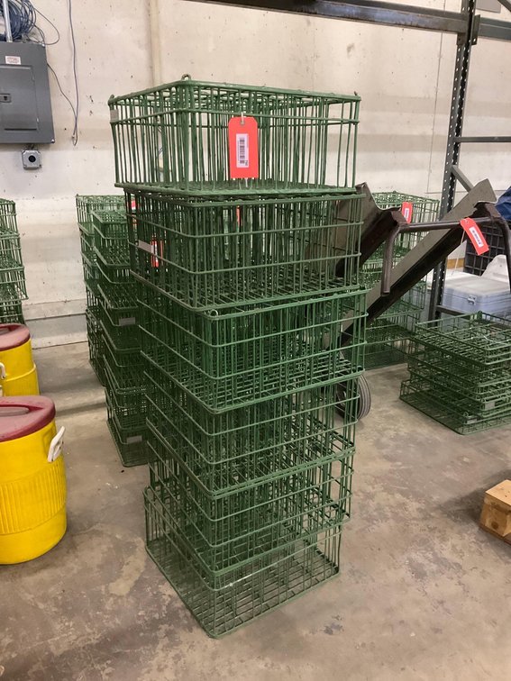 Sani stack dishwasher crates