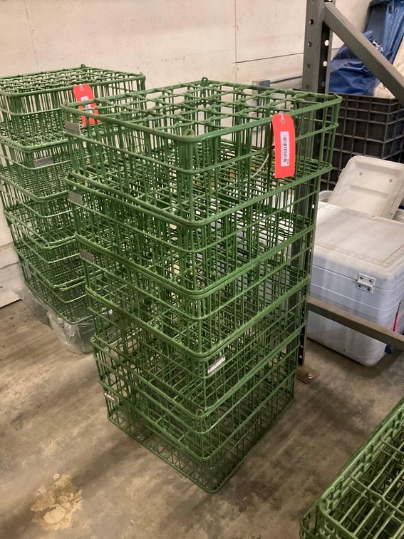 Sani stack dishwasher crates