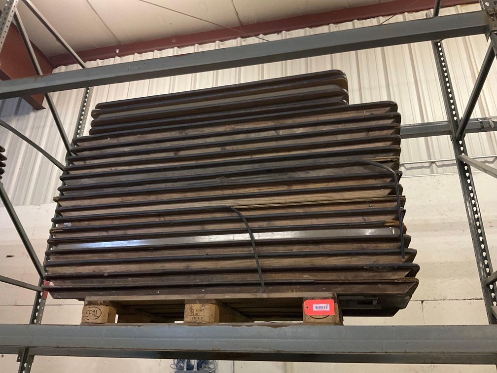 Stack of 6’ banquet tables