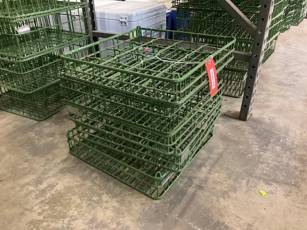 Sani stack dishwasher crates