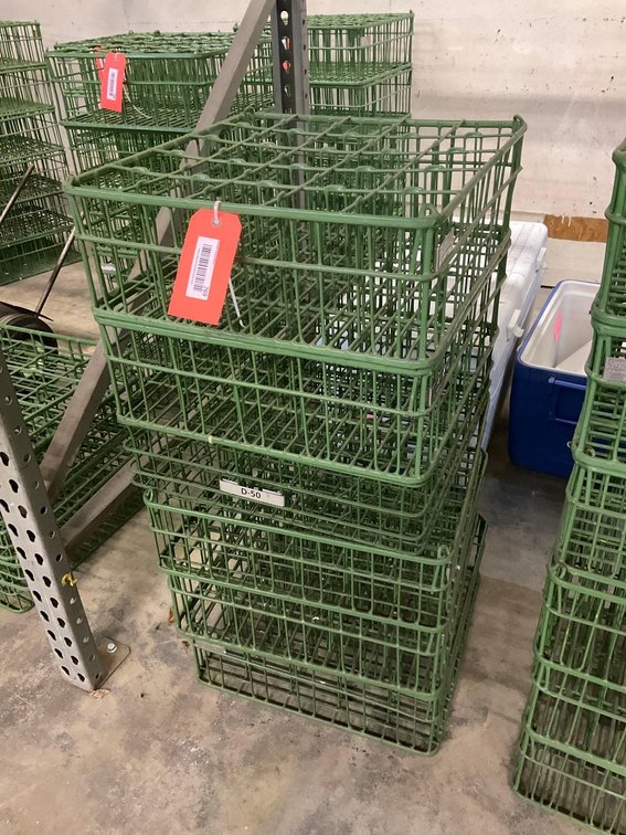 Sani stack dishwasher crates