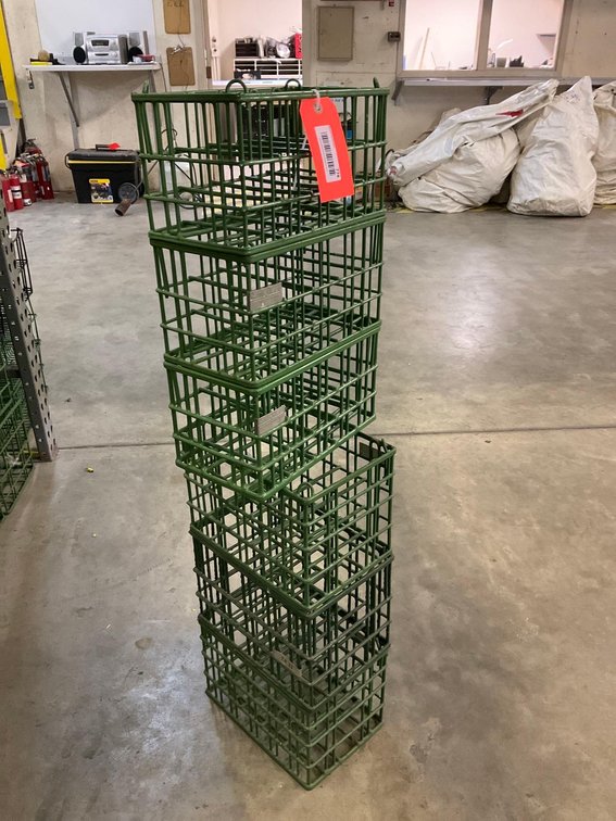 Sani stack dishwasher crates