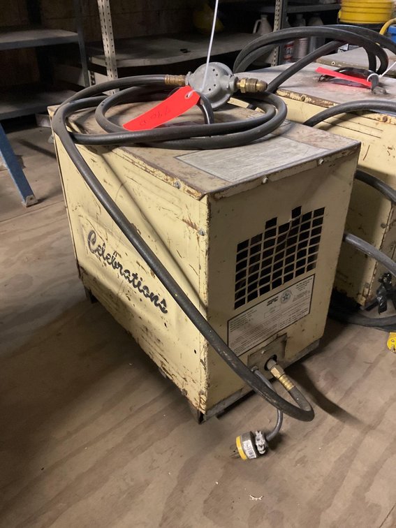 Propane heater-Upstairs of warehouse