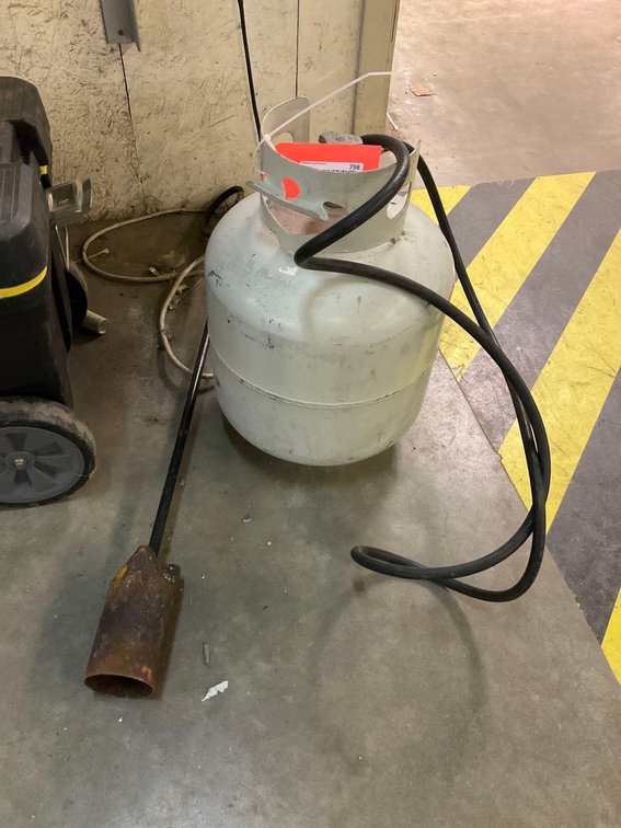 Propane torch & tank (feels full) 