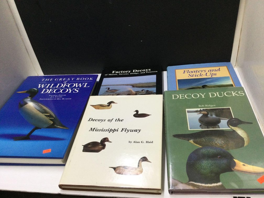 Assorted decoy books 