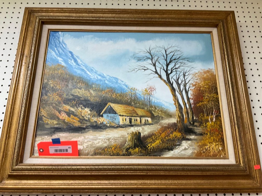 Framed canvas decorator 